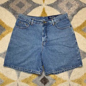 Vintage 90s Eddie Bauer Low Rise Denim Shorts